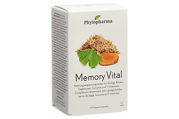 Phytopharma Memory Vital caps 90 pce