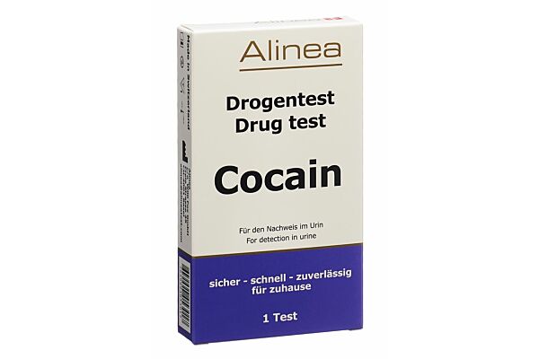 Achat Alinea autotest de dépistage de drogue cocaïne urine en