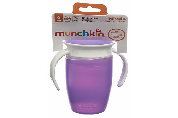 Tasse Miracle® 6 mois et + - 207 ml Vert de Munchkin, Tasses