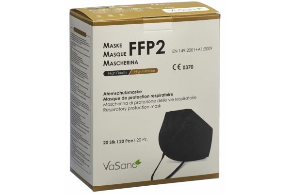 Masque FFP2 - Masque FFP2 Noir