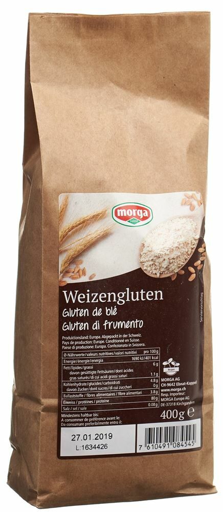 Achetez Morga du gluten de blé (400g)