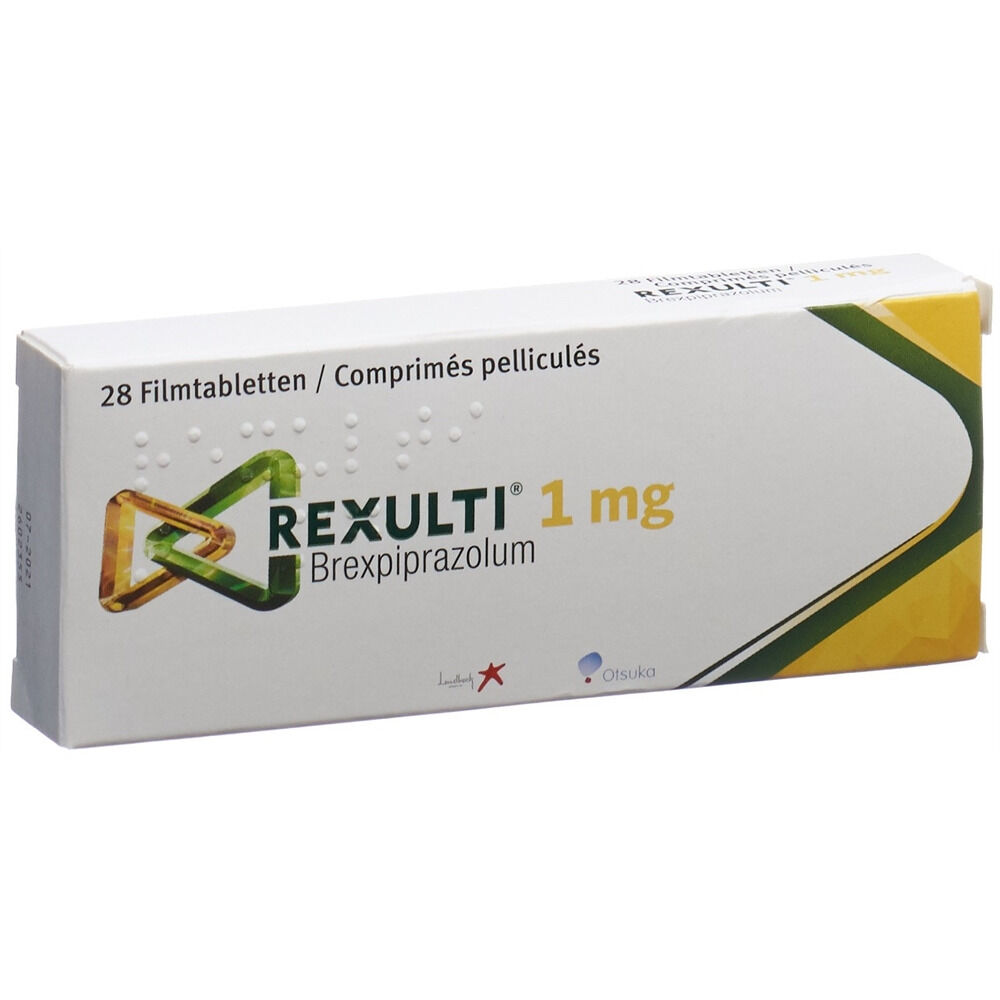 Rexulti 1 mg 28 tablets